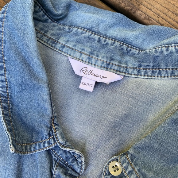 Reitmans Blue Jeans Jacket - Picture 2 of 6